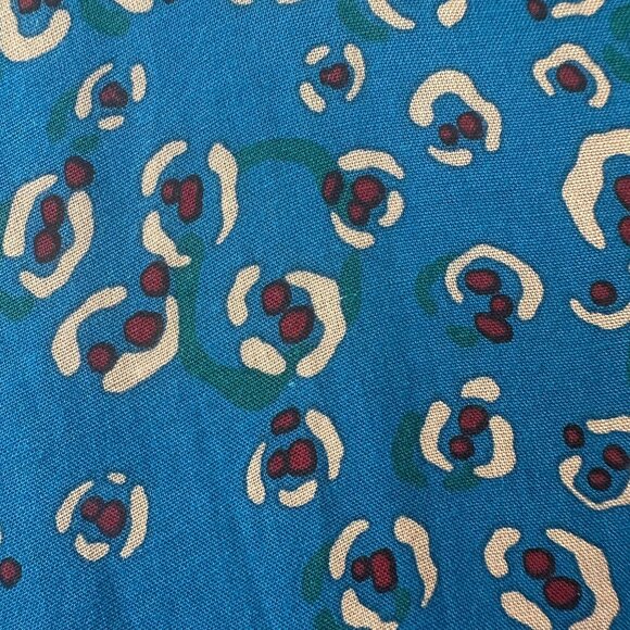 Poupette St Barth Mya Maxi Dress Blue Leo Print - Picture 15 of 15